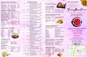 Yummy Asian Cuisine menu