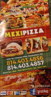 Mexipizza menu