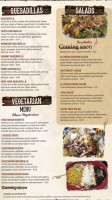 El Rodeo Mexican Cantina menu