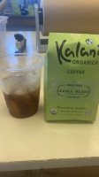 Kalani Organica Coffee inside