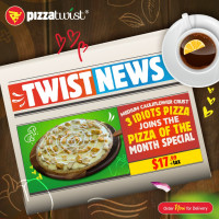 Pizza Twist Irving, Tx menu