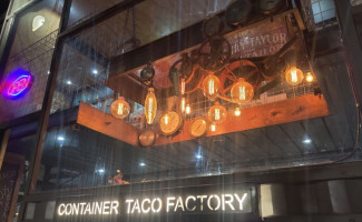 Container Taco Factory inside