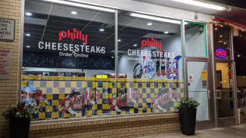 Philly Cheesesteaks outside
