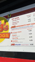 Jib's Hot Dogs, Ice Cream Center, Margarita Hut Jibs Boba Fusion. inside