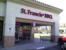 St Francis Bbq outside