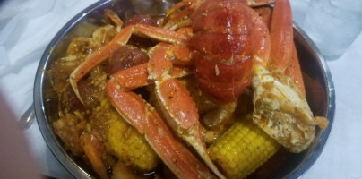 Cajun Seafood Boil food