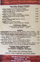 John's Deli And Italian Bistro menu