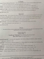 La Porta menu