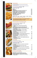 Deluxe Diner menu