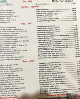 Coimbra Bar & Restaurant menu
