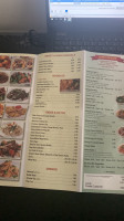 Lex Chinese menu