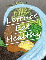 Lettuce-eat-healthy Food Cart food