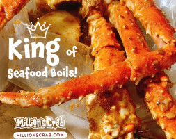 Million’s Crab Boiled Seafood Terre Haute outside