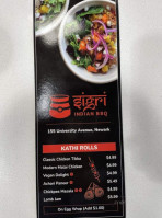 Sigri Indian Bbq menu