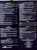 Melange Bakery Cafe menu