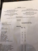 Bistro 128 menu