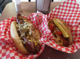 Bailey Dogs Chicago Style Hot Dogs food