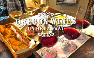 Oregon Wines On Broadway food