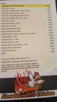 Slow Burn Hot Chicken Hendersonville menu