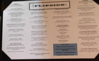 The Flipside menu