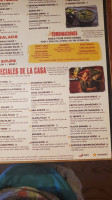 Casa Corona menu