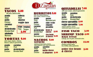 El Zaguan Taqueria inside