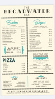 Broadwater menu