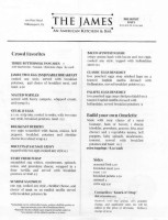 The Brickyard Ale House menu
