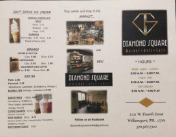 Diamond Square Market menu