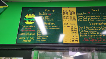 Jamaica Mi Crazy And Carryout menu