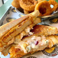 Twisted Grilled Cheese food