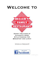 Heller's Family menu