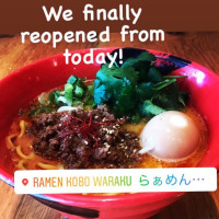 Waraku Ramen Dining food