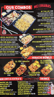 Mexihanas Hibachi Grill food