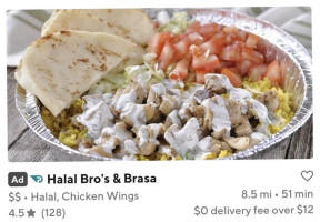 Halal Bro's Brasa food