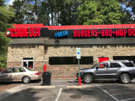 Cook Out outside