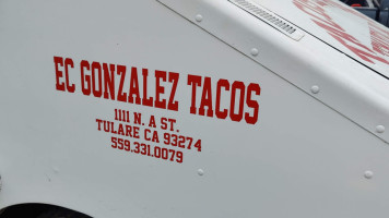 Ec Gonzalez Tacos outside