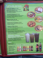Taqueria La Esquinita menu