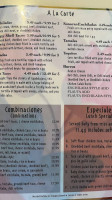 El Charro menu