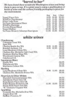 WildFin American Grill-Tacoma menu