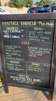 Heritage Barbecue outside