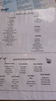 Mackinac Grille Patio menu