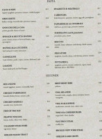 La Toscana menu