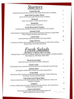 Cafe D Italia menu