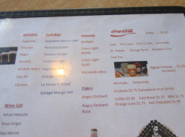 Cafe Las Pupusas Dining Brews menu
