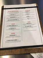 The Cider Junction menu