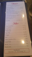 Walnut Grove Grill menu