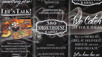 380 Smokehouse Grill food