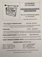 Mom Maruca's Pizza Shop menu