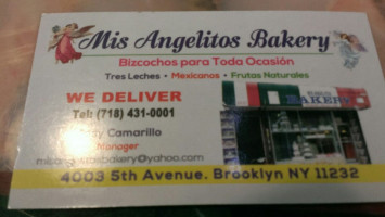 Mis Angelitos Bakery menu